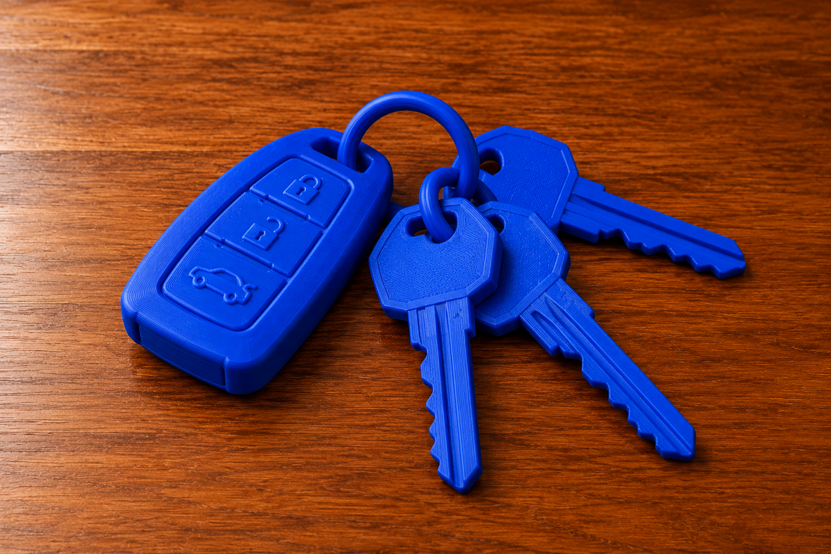 Training Car Keys - Royal Blue Training Series™